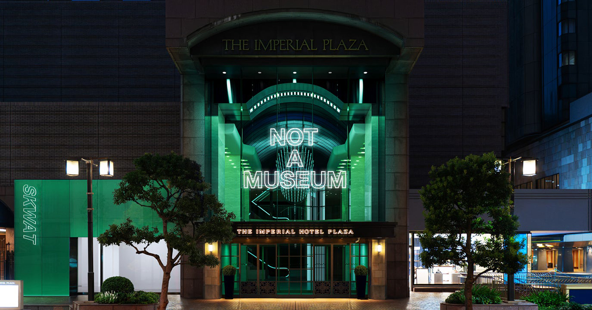 東京帝國飯店舊商場變身「NOT A MUSEUM」！NOTA 攜手 SKWAT 打造限期四年的文化空間｜MOT TIMES 明日誌
